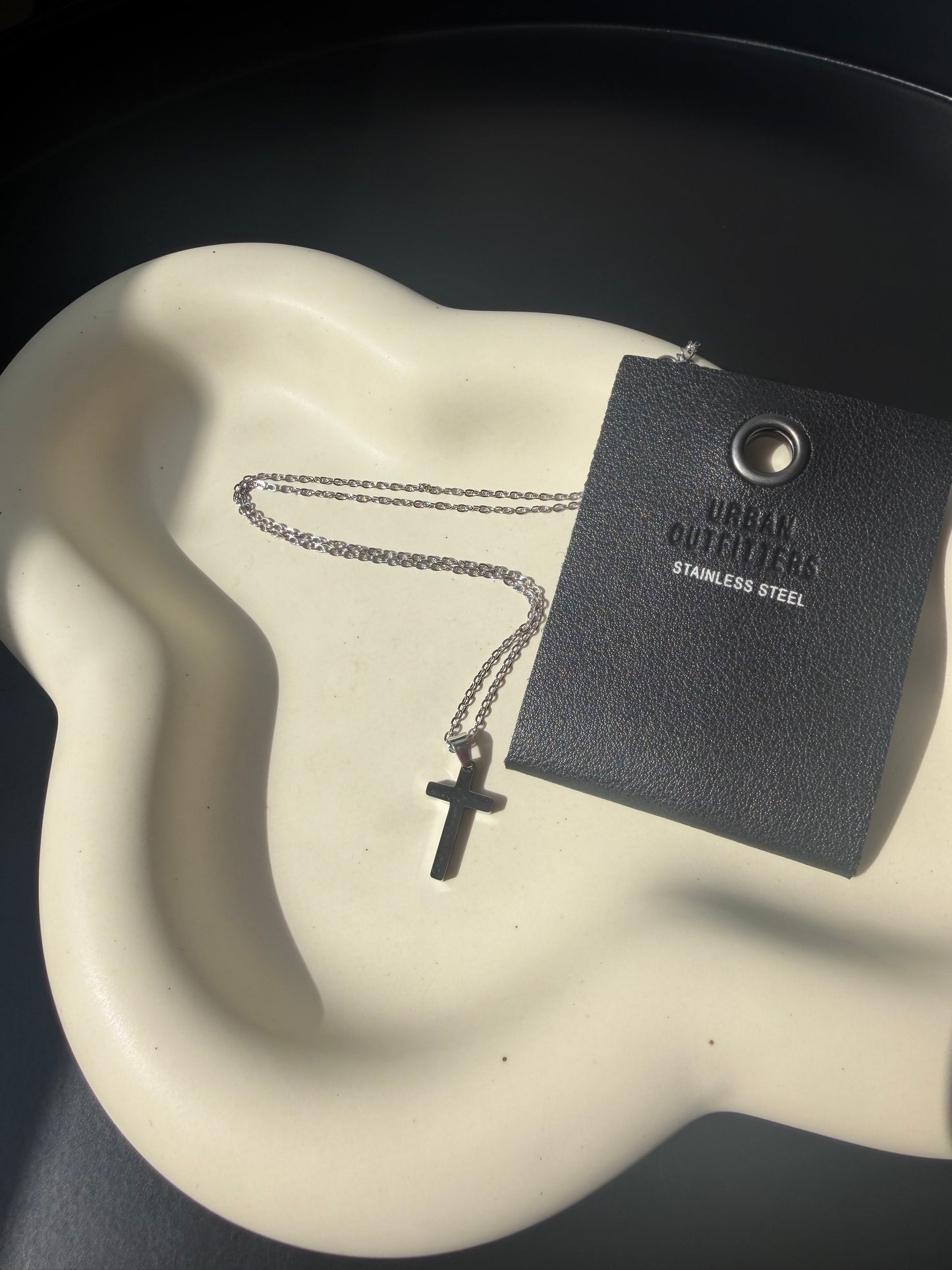Urban Outfitters Cross Pendant Necklace | Silver | One Size | New with Tags (originally $15)