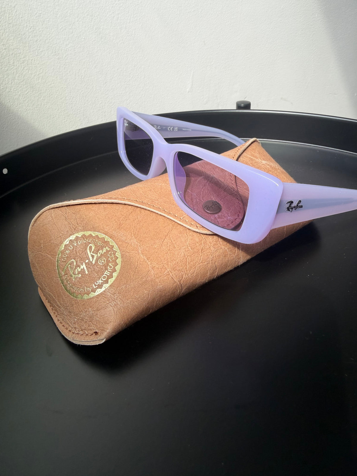 Ray-Ban Teru Bio-Based Sunglasses – Lilac/Violet | New | Originally $160