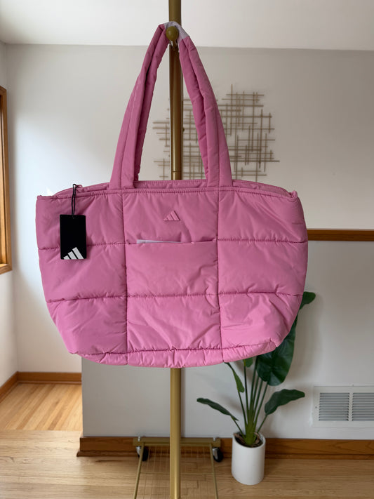 adidas Pink Quilted Tote Bag | Women's | New with Tags | (originally $60)