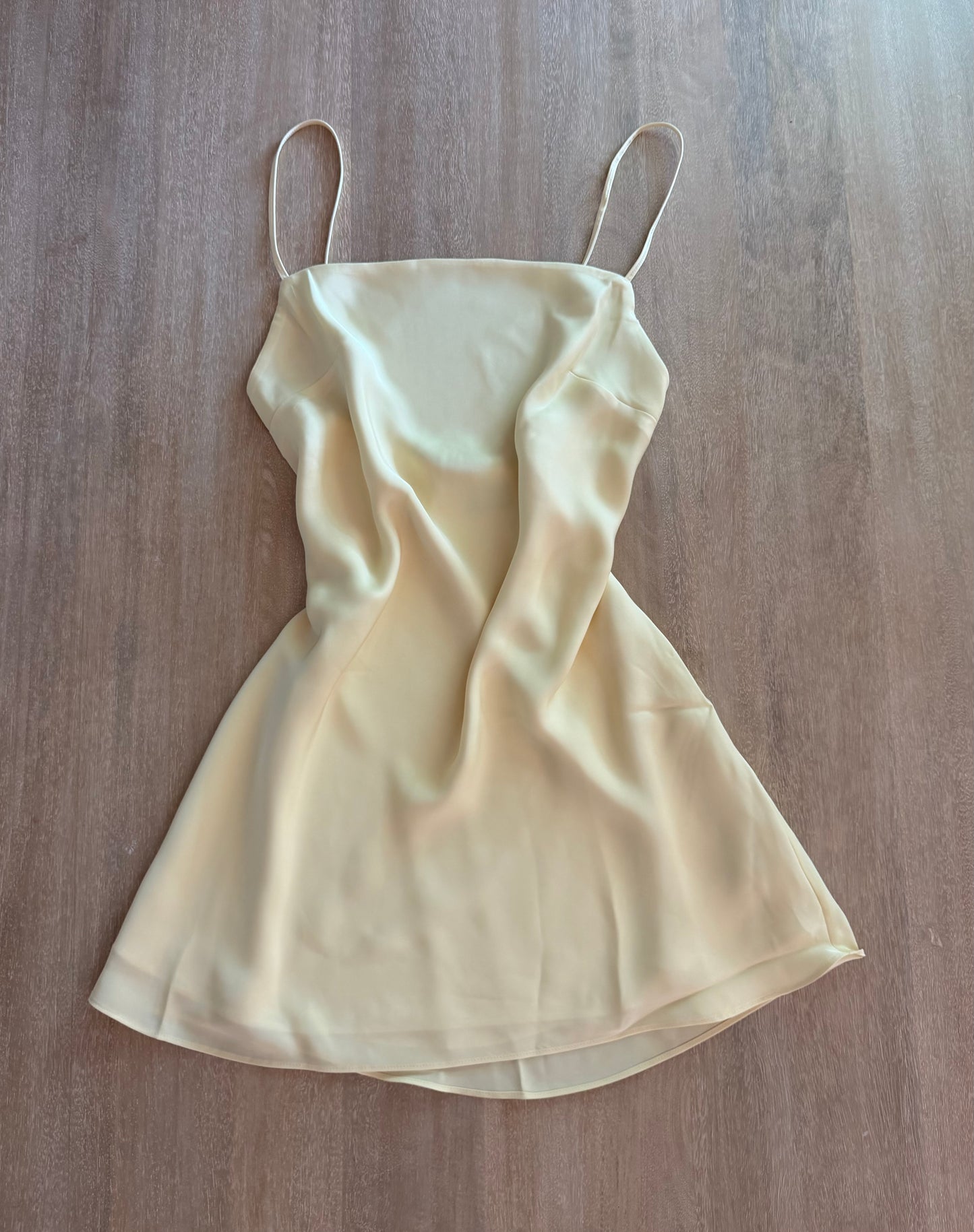 TEN by Aritzia Confession Slip Dress | Lemonade | Size 10 | New with Tags (originally $128)