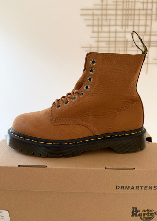 Dr. Martens 1460 Pascal Bex 8-Eye Boot | Desert Brown | Size 9 | New in Box (originally $179.99)