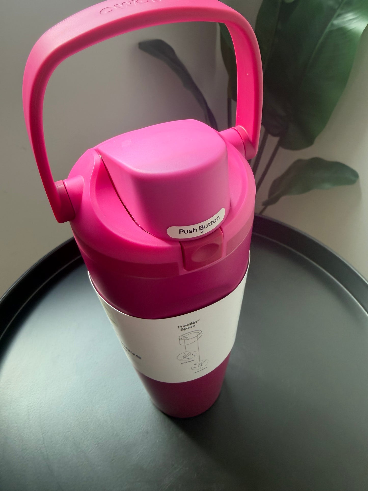 Owala FreeSip® Sway Water Bottle | Bright Pink | 30 oz | New