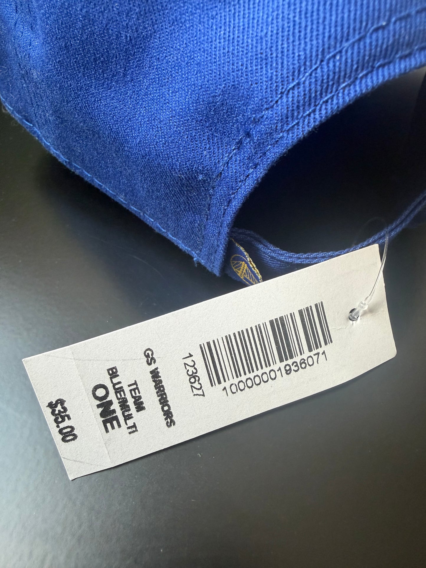 Aritzia x Golden State Warriors 9TWENTY Baseball Cap | Blue & Gold | One Size | New with Tags (originally $35)