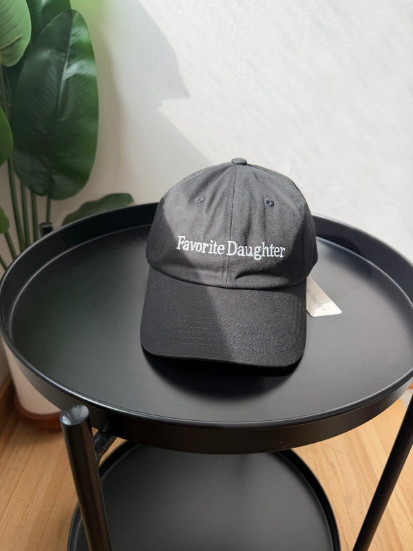 Favorite Daughter Classic Logo Baseball Hat | Black | One Size | New with Tags