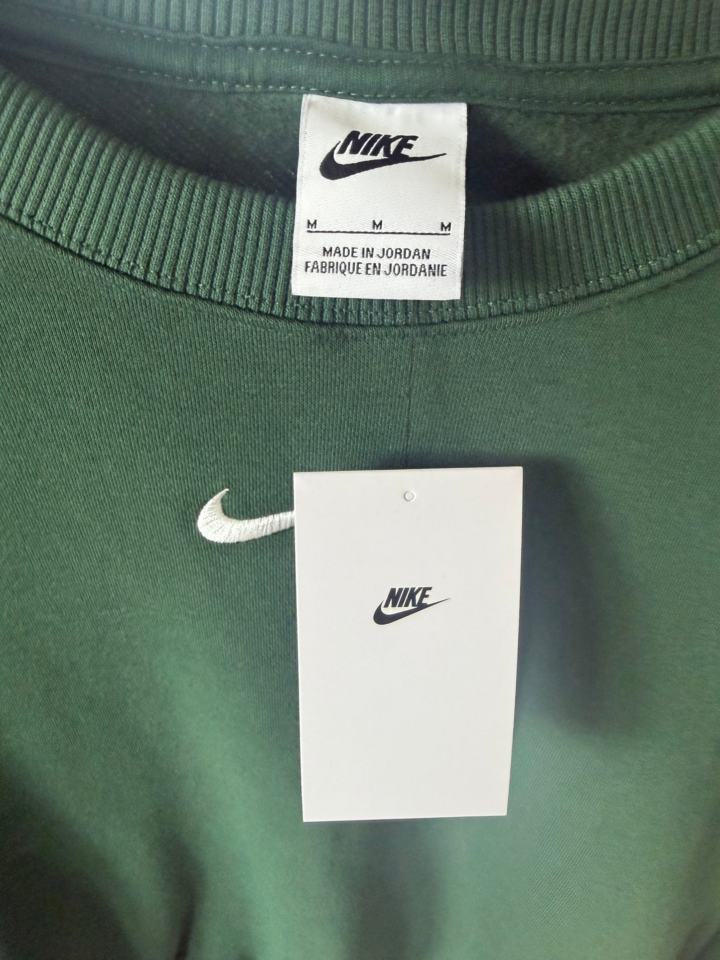 Nike Sportswear Phoenix Fleece Oversized Crewneck Sweatshirt | Deep Green | Women's Medium | New with Tags (originally $75)