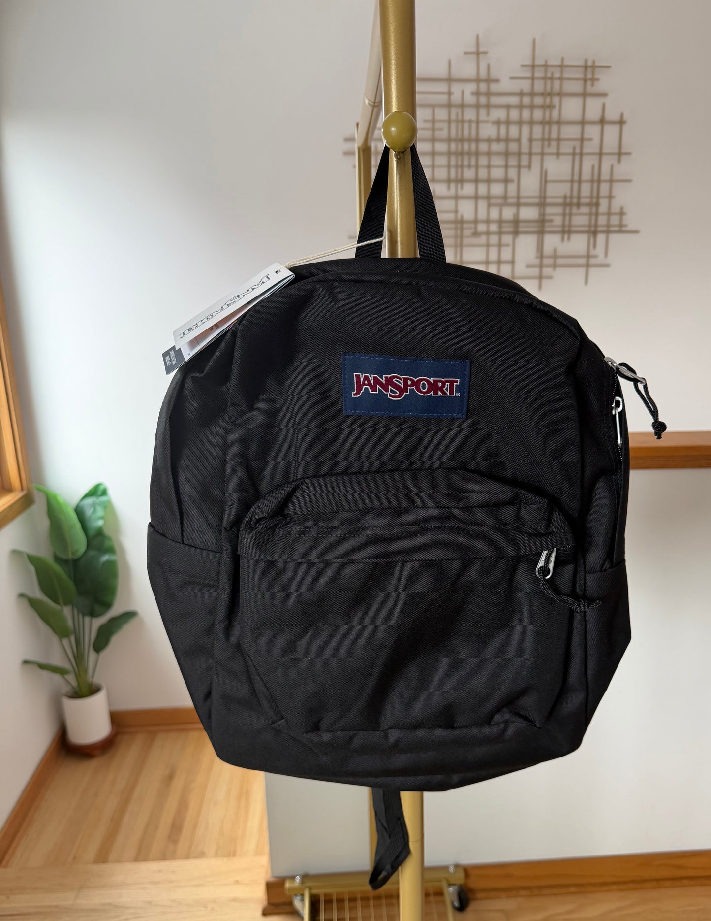 JanSport SuperBreak Plus Backpack | Black | One Size | New with Tags (originally $45)