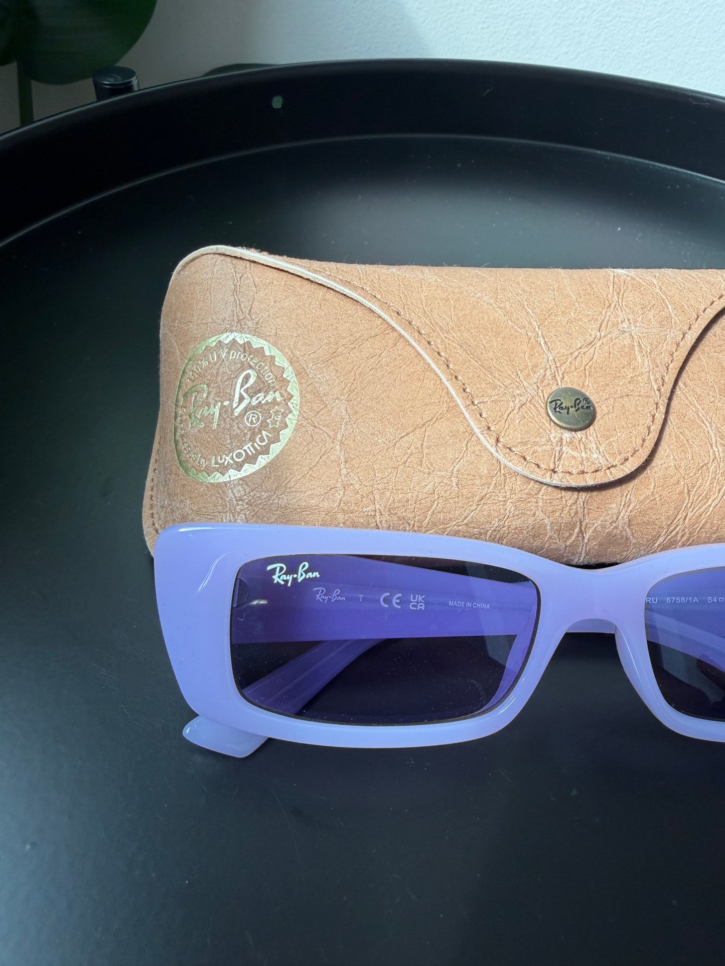 Ray-Ban Teru Bio-Based Sunglasses – Lilac/Violet | New | Originally $160