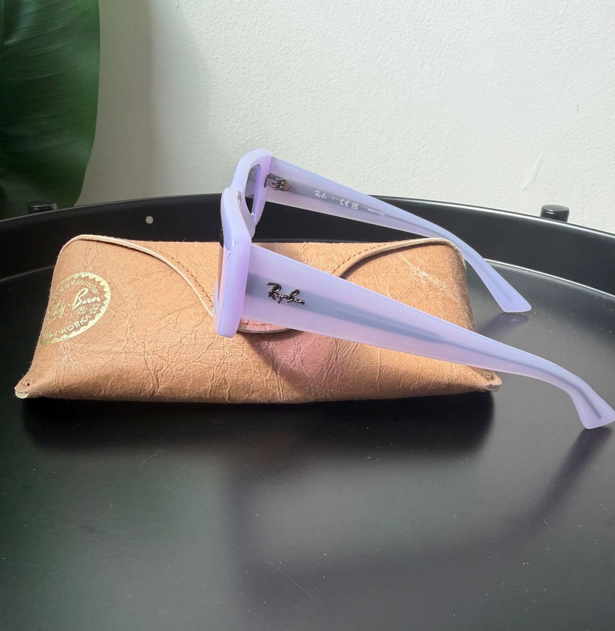 Ray-Ban Teru Bio-Based Sunglasses – Lilac/Violet | New | Originally $160